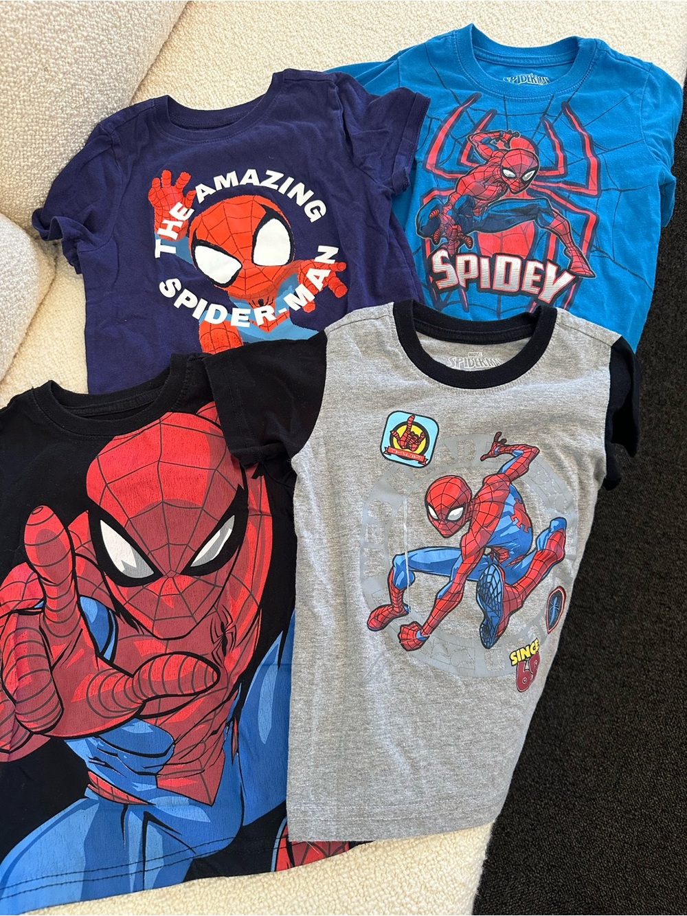 Spider-Man 4 T Seven Shirts Bundle - Picture 2 of 7